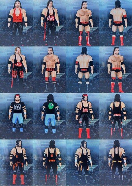 WCW 1997 Roster Wrestler CAWs CAWs Ws