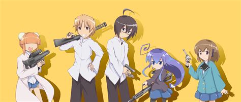 Miniwa Tsumiki Otonashi Io Haruno Hime Katase Mayoi And Inui Sakaki