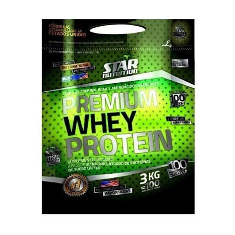 STAR NUTRITION PREMIUM WHEY PROTEIN 3KG FitnessLab Suplementos