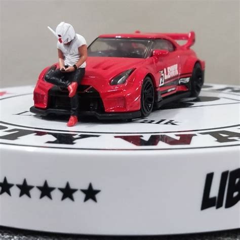 Jual Hot Wheels Liberty Walk Nissan R Red Lbwk Loose Shopee Indonesia