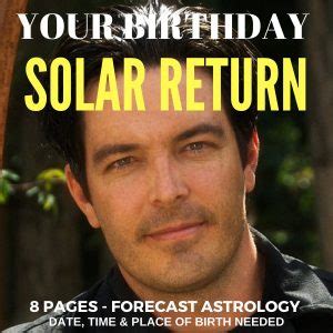 Solar Return Report Scullywag Astrology