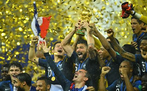 Francia campeones del mundo Francia contra Croacia Final Mundial Rusia