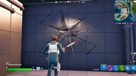 How To Destroy Weakened Walls Or Security Gates In Fortnite Chapter