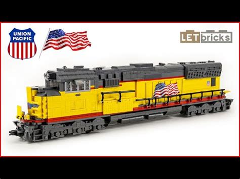 Letbricks Emd Sd Union Pacific Speed Build Pieces