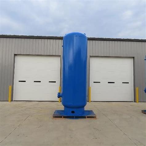 Used Gallon Vertical Compressed Air Receiver Storage Tank For Sale