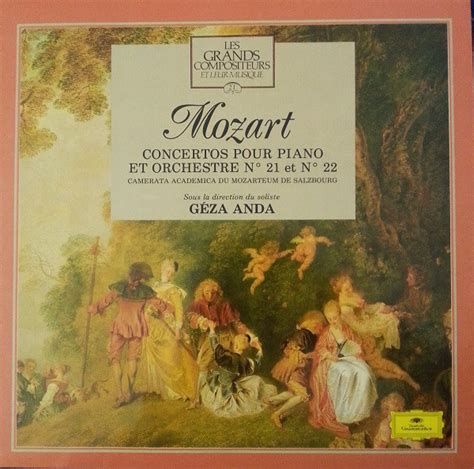 Album Piano Concertos De Mozart Geza Anda Vinyle Et Cd Sur Cdandlp