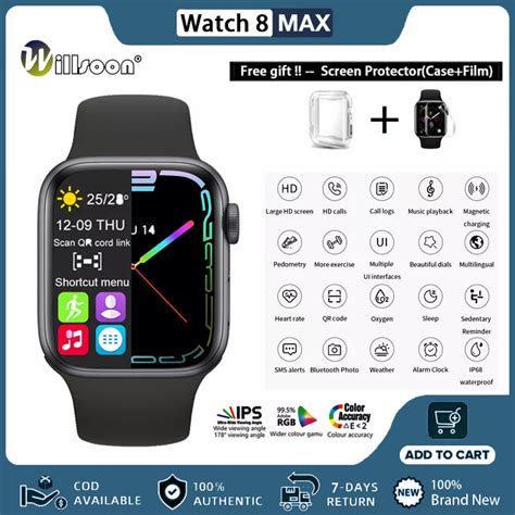 Original 2022 New Smart Watch Watch 8 Max Smart Watch For Men And Women Series 8 185 Infinite