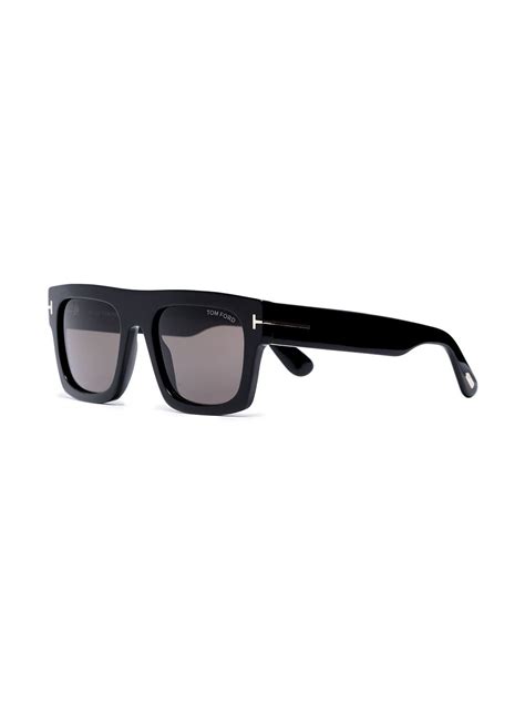 Tom Ford Eyewear Gafas De Sol Ft Con Montura Cuadrada Negro