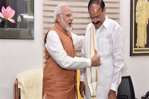 One Liners Of Venkaiah Naidu Are Wit Liners Pm Modi Says In Farewell