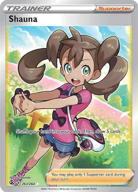 Shauna Full Art SWSH08 Fusion Strike Pokemon