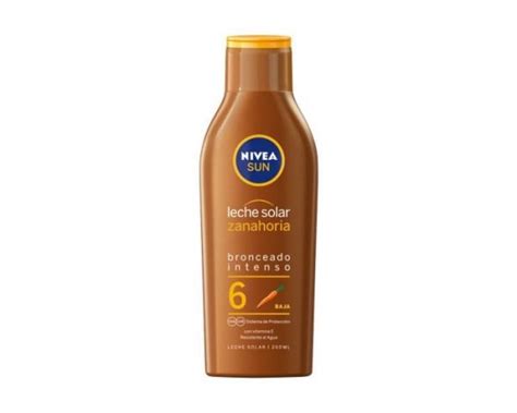 Nivea sun leche solar fp 6 zanahoria 200ml Grupo La Pintaíca