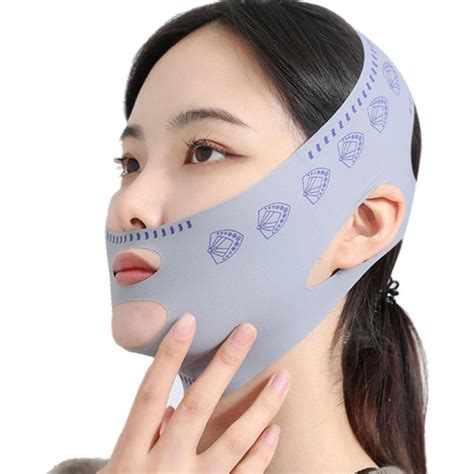 Elastic Face Slimming Bandage V Line Face Shaper Women Chin Cheek Lift Up Sales Ebay