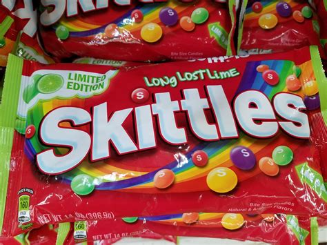 Lime Skittles are back!!! : pics