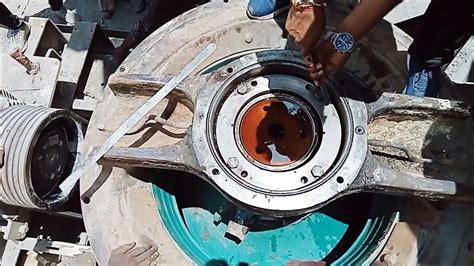 Metso Cone Crusher Top Bearing Checking Youtube