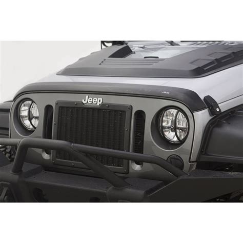 Avs Aeroskin Ii Bug Deflector In Textured Black For Jeep