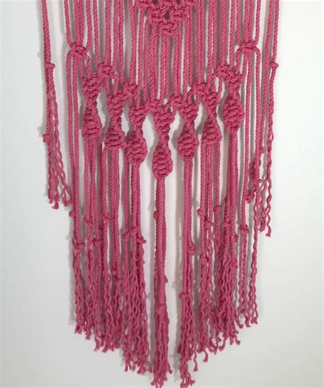 macrame heart wall hanging - My French Twist