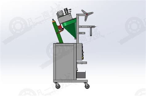 粉末包装机3d模型图纸下载凡一商城