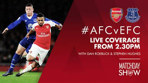 Listen LIVE to the Everton match | News | Arsenal.com