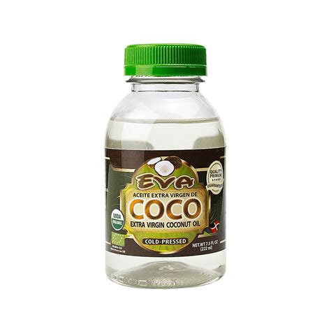 Aceite De Coco Extra Virgen Eva 7 5oz Bioeva