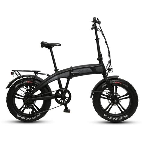 Gr Nberg Fold Bici El Ctrica De Fat Bike Plegable W V Ah