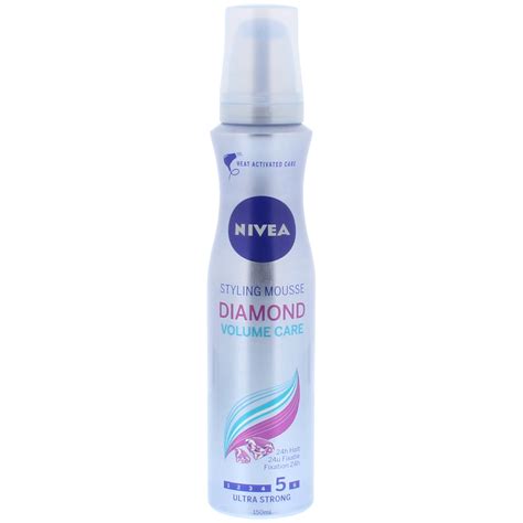 Mousse Coiffante Cheveux Nivea Diamond Volume Care Action