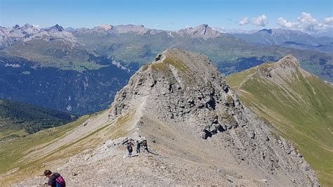 Der Curver Pintg Da Neaza Im Aufstieg Zum Piz Curver Fotos Hikr Org