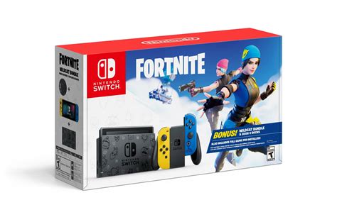 Nintendo Debuts Special Edition Fortnite Nintendo Switch Bundle