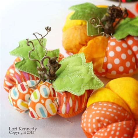 Tuesday Tutorial The Pumpkin Pin Cushion Lori Kennedy Quilts