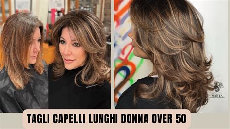 Tagli Alla Moda 2023 Capelli Lunghi Donna Over 50 Acconciature Matrimonio