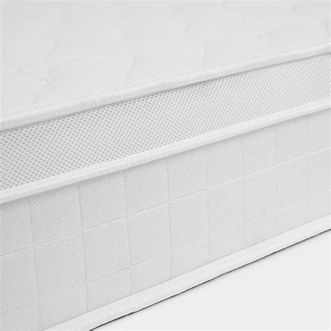 OHS Luxury Memory Foam Pillow Top Mattress - White