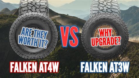 Falken AT3W Vs Falken AT4W The Battle Of The Treads YouTube