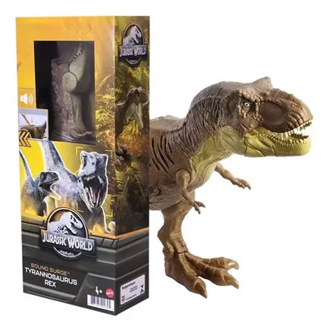 Jurassic World Tiranossauro Rex Dino Escape 35 Cm Mattel