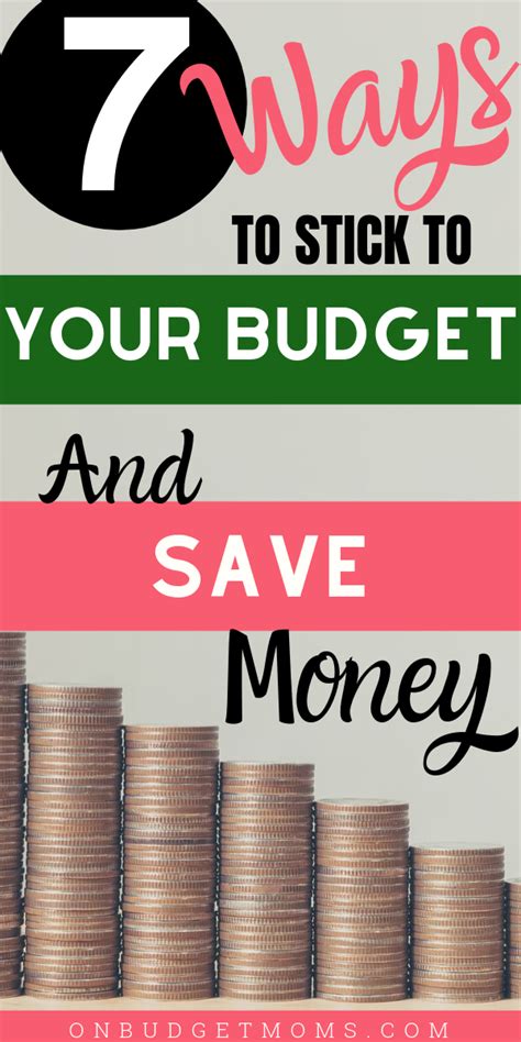 7 Tricks To Help You Stick To A Budget And Pay Off Debt Budgeting Finance