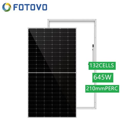 Fotovo High Efficiency Half Cut Mono House Solar Panels Pv Kits W