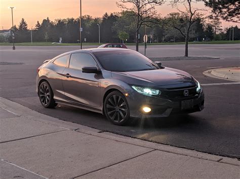 Early Morning Shot 10th Gen Civic Coupe Ex Rcivic