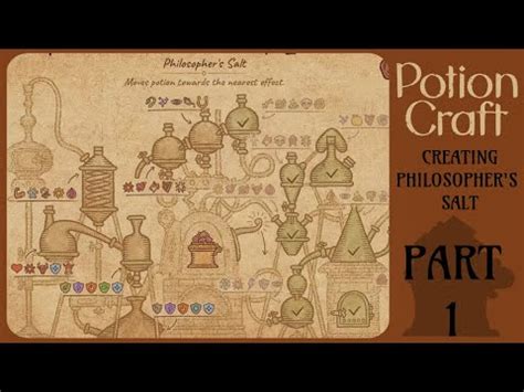 Making Philosopher S Salt Part Potion Craft Youtube