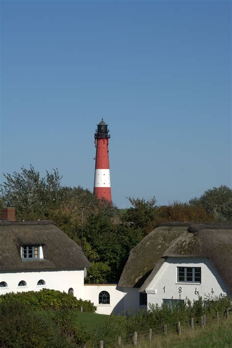 Download free photo of Lighthouse pellworm,pellwormer lighthouse,lighthouse,view,red white ...