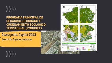 Programa Municipal De Desarrollo Urbano Y Ordenamiento Ecologico