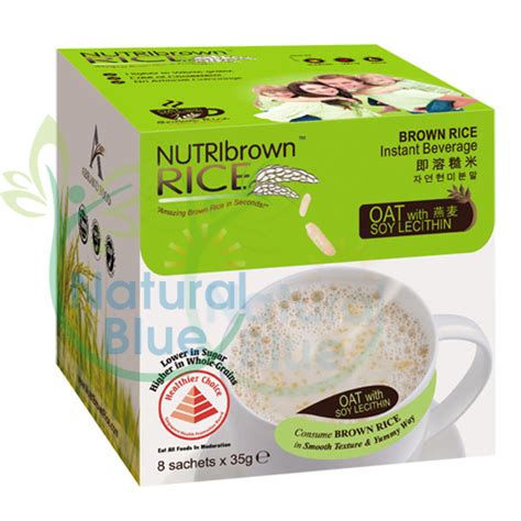 Natural Blue Marketing Sdn Bhd Nutribrownrice Brown Rice Instant