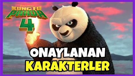 Kung Fu Panda Onaylanan Karakterler Yen K T K M Hang Karakter