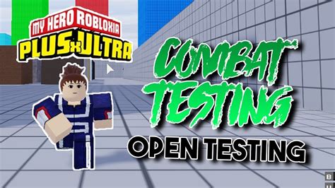 Plus Ultra Combat Testing Was Out Plus Ultra 2 Roblox Youtube