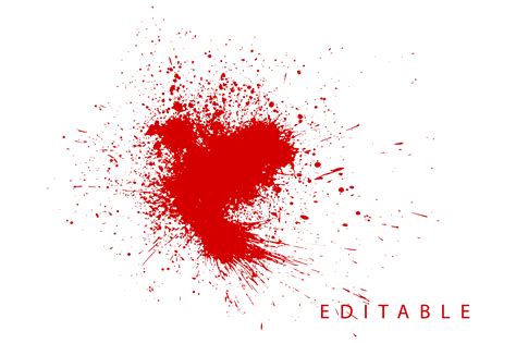 Realistic Blood Spatter Graphic by bdvect1 · Creative Fabrica