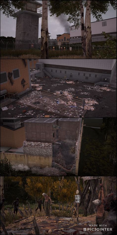 The Walking Dead Prison Map (Final Progress Update from ARogueSurvivor ...