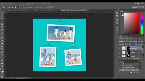 How To Make A Photo Collage In Photoshop YouTube