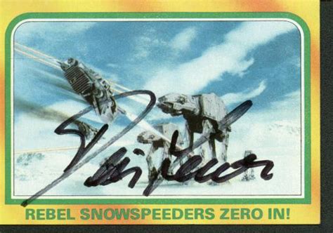 Lot Detail Denis Lawson Signed The Empire Strikes Back Trading Card