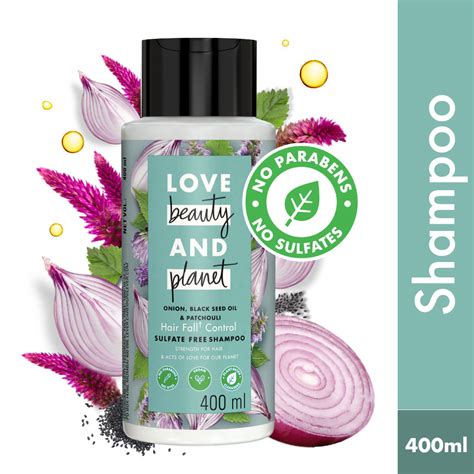 Love Beauty Planet Onion Blackseed Patchouli Hairfall Control