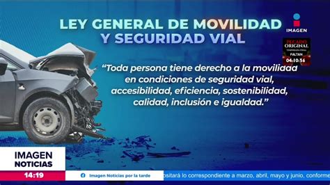 ¿qué Es La Estrategia Nacional De Movilidad Y Seguridad Vial Vídeo