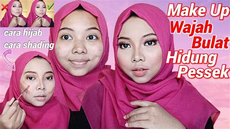 Tutorial Makeup Wajah Bulat Natural Saubhaya Makeup