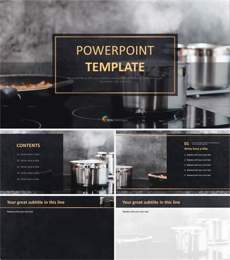 100 Cooking Ppt Templates Slide Members