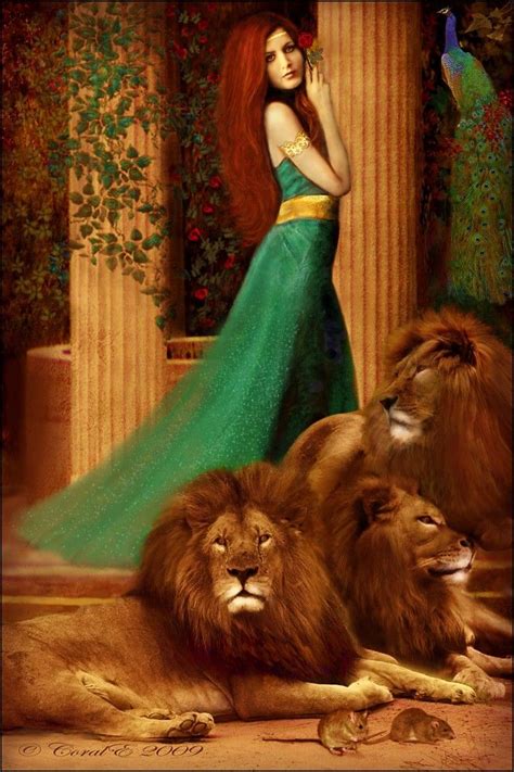 Cirse Leones Mujer Greek Mythology Mythology Digital Art Gallery